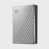 WESTERN DIGITAL Vanjski tvrdi disk My Passport Ultra, 4 TB, 2,5", USB 3.0 / USB-C, srebrna